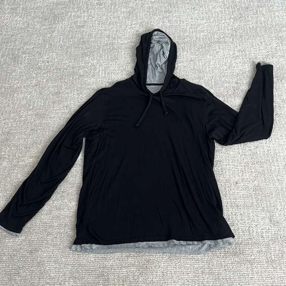 Vince Men's Double Layer Hoodie - Picture 1 of 7